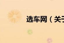 選車網(wǎng)（關(guān)于選車網(wǎng)的介紹）
