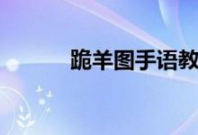 跪羊圖手語教學(xué)（跪羊圖歌詞）