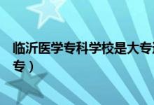 臨沂醫(yī)學?？茖W校是大專還是中專（臨沂醫(yī)專是大專還是中專）