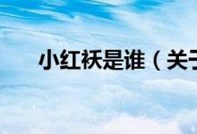 小紅襖是誰(shuí)（關(guān)于小紅襖是誰(shuí)的介紹）