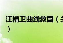 汪精衛(wèi)曲線救國(guó)（關(guān)于汪精衛(wèi)曲線救國(guó)的介紹）