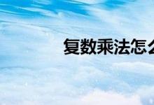 復數乘法怎么算（復數乘法）