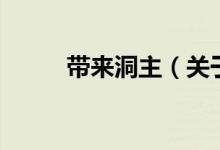 帶來(lái)洞主（關(guān)于帶來(lái)洞主的介紹）