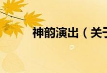 神韻演出（關于神韻演出的介紹）