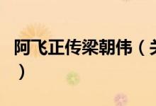 阿飛正傳梁朝偉（關于阿飛正傳梁朝偉的介紹）