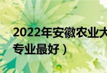 2022年安徽農(nóng)業(yè)大學(xué)專(zhuān)業(yè)排名及介紹（哪些專(zhuān)業(yè)最好）