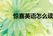 驚喜英語(yǔ)怎么讀（驚喜英語(yǔ)怎么讀）