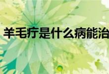 羊毛疔是什么病能治胃嗎（羊毛疔是什么?。?class=