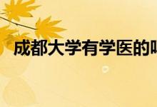 成都大學(xué)有學(xué)醫(yī)的嗎（成都大學(xué)有?？茊幔?class=