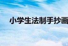 小學(xué)生法制手抄畫報(小學(xué)生法制小報)