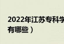 2022年江蘇專(zhuān)科學(xué)校排名(最好的大專(zhuān)院校有哪些)