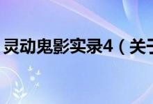 靈動鬼影實(shí)錄4（關(guān)于靈動鬼影實(shí)錄4的介紹）