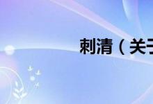 刺清(關于刺清的介紹)