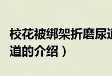 ?；ū唤壖苷勰ツ虻溃P(guān)于校花被綁架折磨尿道的介紹）