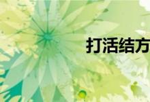 打活結方法（打活結）